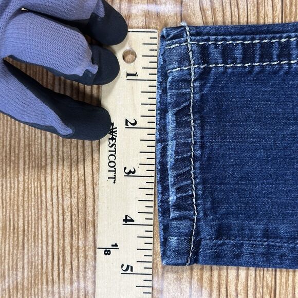 Miss Me Jeans Skinny Ankle Rhinestone Beaded Pockets Size 26 JE8111AK2 - Picture 12 of 16